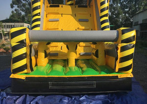 34'L 2-Lane Toxic Slide Piece (CLEARANCE)