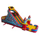 46'Lx20'H 2-Lane Carnival Slide Piece With Removable Pool