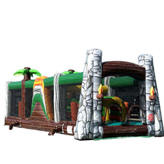 31'L Jurassic Obstacle Course