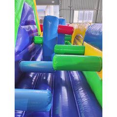 15'H Turbo Course with Removable Pool by Eagle Bounce