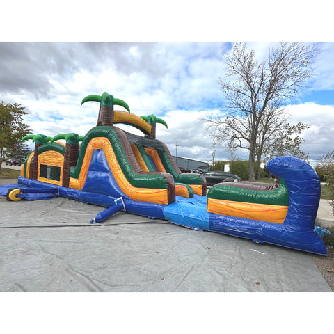 45'L Obstacle Course by Eagle Bounce