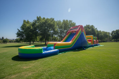 Obstacle Course 1 Plus Pool [Commercial Inflatable Obstacle Course] - IG5111-16-P