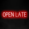 Image of SpellBrite "OPEN LATE" Neon LED Sign