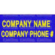 Printed Banner with your Info