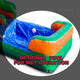 15'H Combo Castle Obstacle With Pool by Bouncer Depot