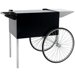 Large Black Popcorn Cart for 12oz, 14oz and 16oz Popcorn Machines