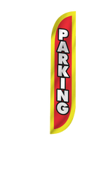 Parking Feather Flag
