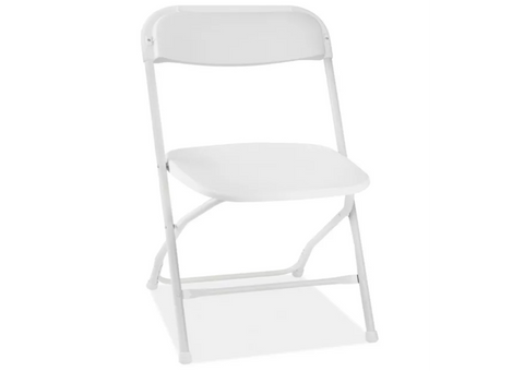 Plastic Folding Chair (WHITE)- AC9200
