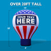 Image of 20ft Giant Inflatable Patriotic Balloon