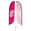 Image of Pelican's Snoballs "Logo" 12ft Feather Flag