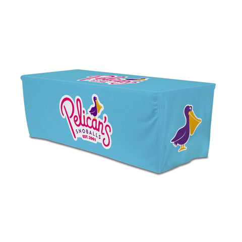 Pelican's Snoballs Fitted Table Cover