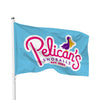 Image of Pelican's Snoballs Pole Flag - 3ft X 5ft