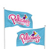 Image of Pelican's Snoballs Pole Flag - 3ft X 5ft