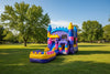 Image of Building Blocks Bounce Combo | Commercial Inflatable Bounce House Combo - CO2195-P