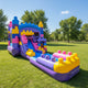 Building Blocks Bounce Combo | Commercial Inflatable Bounce House Combo - CO2195-P