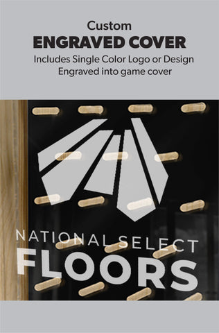 Custom Light-Up Disk Drop Game Board
