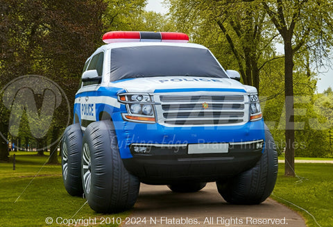 Inflatable Police Car by Cutting Edge