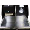 Image of Paragon Pro Series Portable Sink (Black) with Splash Guard