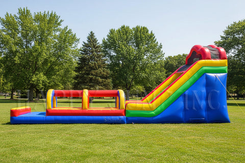 18 Foot Inflatable Water Slide w Slip and Slide - WS4139