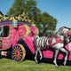 16'H Princess Carriage Combo w/ Horses by Cutting Edge