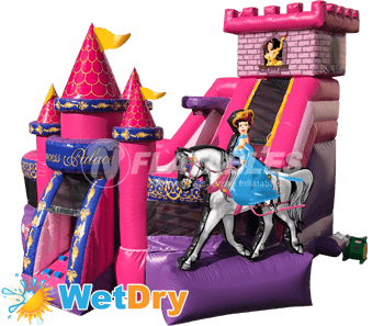 14'H Princess KidZone Wet/Dry Combo by Cutting Edge