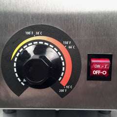Thermostat w/knob for Pro Deluxe and Hot Dog Steamers