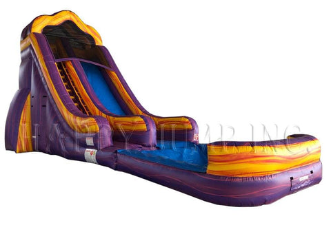 20' Purple Bay Water Slide - WS4166