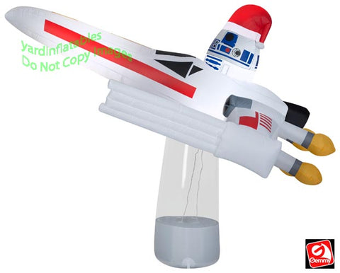 7' Star Wars R2D2 In X-Wing Fighter