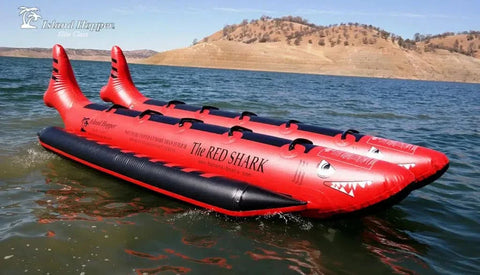 Red Shark 10 Passenger “Elite Class” Towable Banana Boat | Island Hopper