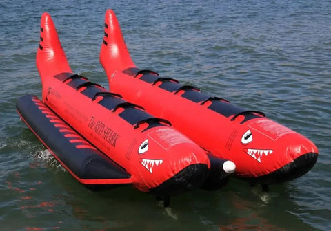 Red Shark 10 Passenger “Elite Class” Towable Banana Boat | Island Hopper