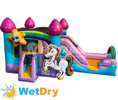 14'H Rainbow Unicorn Wet/Dry Combo by Cutting Edge