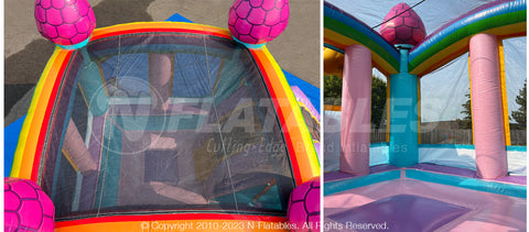 14'H Rainbow Unicorn Wet/Dry Combo by Cutting Edge