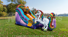 16'H Rainbow Unicorn Wet/Dry Slide by Cutting Edge