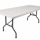 72" Rectangle Resin Folding Table by Cutting Edge