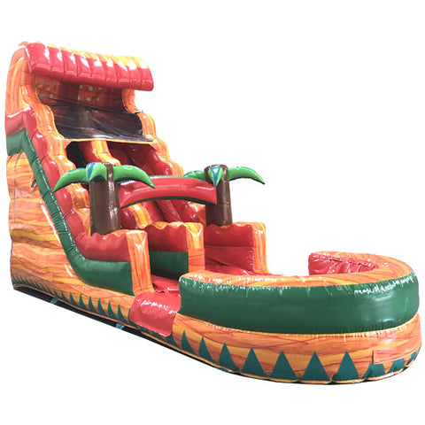 18'H Red Slide Wet n Dry