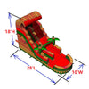 Image of 18'H Red Slide Wet n Dry