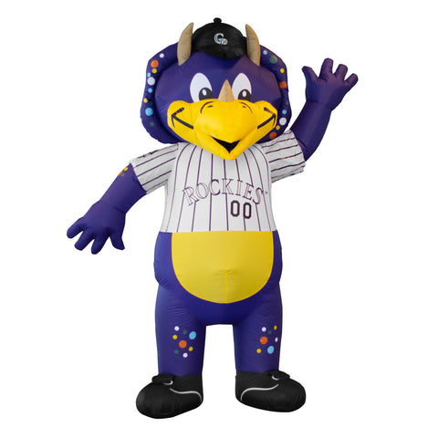 7' Air Blown Inflatable MLB Colorado Rockies Dinger Mascot