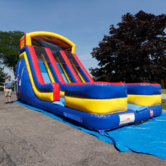 19'H Dual Lane Dry Slide
