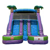 Image of 13'H Dual Lane Purple Water Slide