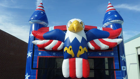 American Eagle Bounce House J176 by Ultimate Jumpers