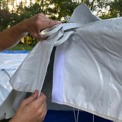 Sectional Pole Tent 30'X75' by MoonWalk USA