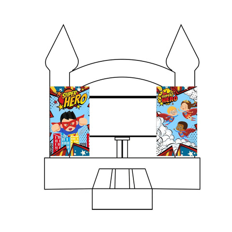 Super Heroes Banners