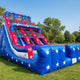 24 Foot Patriotic Double Lane Inflatable Slide