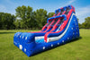 Image of 24 Foot Patriotic Double Lane Inflatable Slide