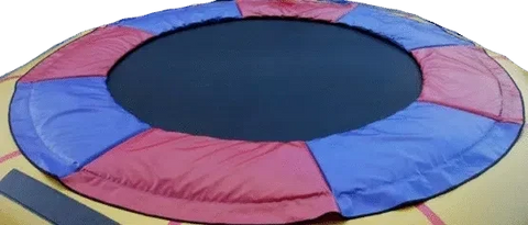 Island Hopper Water Trampoline Safety Pad — 15' Green Pad