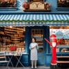 Image of 6ft Air Dancers® "Santa Disguise" Lawn Inflatable
