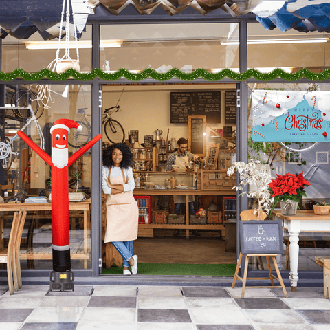 Santa Disguise Air Dancers® Inflatable Tube Man