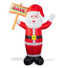 Image of 6ft Santa Advertising Inflatable with "Sale" Sign