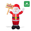 Image of 6ft Santa Advertising Inflatable with "Sale" Sign