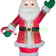 8' Christmas Mixed Media Luxe Santa w/ Candy Cane by Gemmy Inflatables